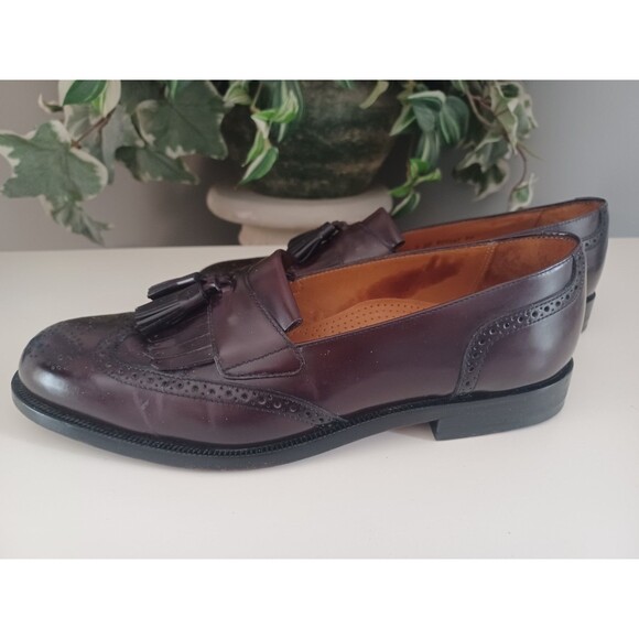 Vintage Cole Hahn Tassel Kiltie Loafer Mens Shoes Sz 9.5D Awesome Quality